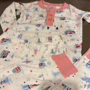 Hanna Andersson Festive Print Kids Pajamas